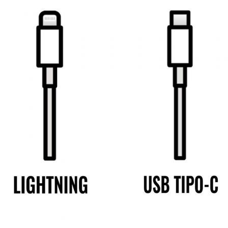 Apple Cable USB-C a Lightning 2 m Blanco (MQGH2ZM/A) Apple Cable USB-C a Lightning 2 m Blanco (MQGH2ZM/A)